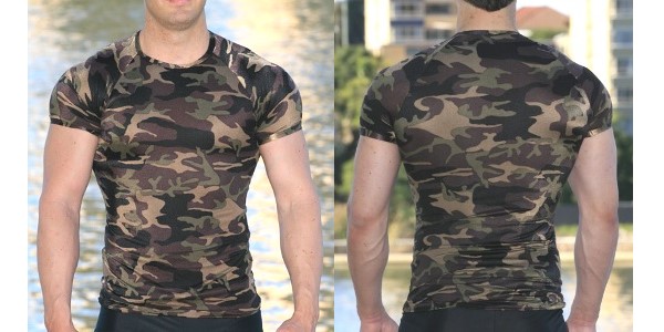 <strong>Aussie Togs – Men’s Muscle Short Sleeve Top</strong>