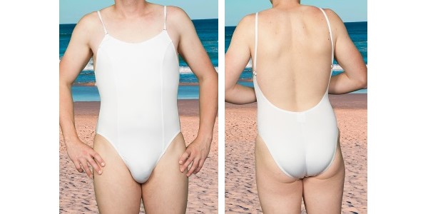 <strong>Aussie Togs – Men’s Open Back Brazilian One Piece</strong>