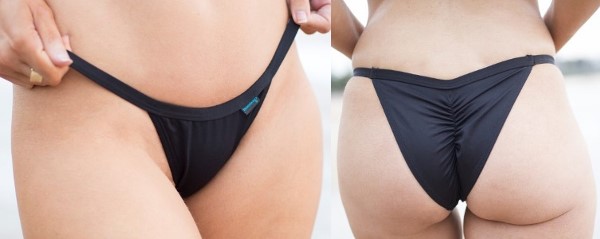<strong> boobah Swimwear – Brazilian Scrunched Bum String Side Pants</strong>