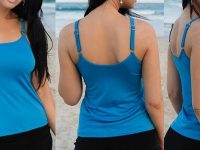boobah Swimwear – Mastectomy Clothing – Singlet Top Single Strap