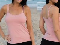 boobah Swimwear – Mastectomy Clothing – Singlet Top Twin Strap