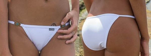 <strong>sunbabe Swimwear – Micro Flower Brazilian Pant</strong>