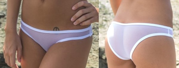 <strong>sunbabe Swimwear – Micro Mesh Bond Look Pant</strong>