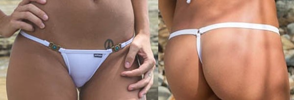 <strong>sunbabe Swimwear – Petite G String Flower Pants</strong>