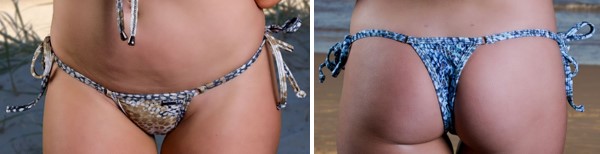 <strong>sunbabe Swimwear – Super Micro V String Tie Sides Pants</strong>