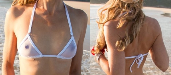 <strong>sunbabe Swimwear – Mesh Below Zero Micro Triangle Top</strong>