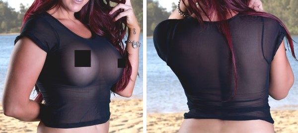 <strong>sunbabe Swimwear – Mesh Micro Surf Top</strong>