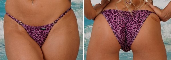 <strong>sunbabe Swimwear – Micro Brazilian Scrunched Bum String Side Pants</strong>