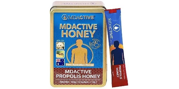 <strong> AstraGrace – (MDActive) 12+ Propolis Honey 144 gm (12 x 12 gm Sachets)</strong>