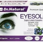 <strong> AstraGrace – (Dr.Natural) Eyesol+ Super Lutein Complex 30’s</strong>