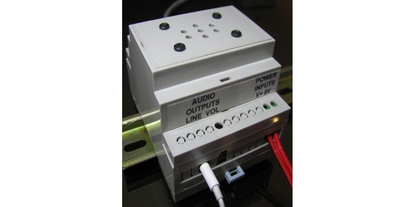 <strong>BOOLEAN ENGINEERING Pty Ltd – EASYsfx – DIN rail, selectable Message Annunciator, Audio, SFX </strong>