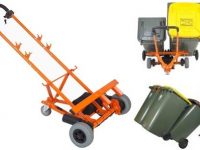 Custom Trolleys Australia - WheelieSafe - HD Electric Powered Wheelie Bin Trolley