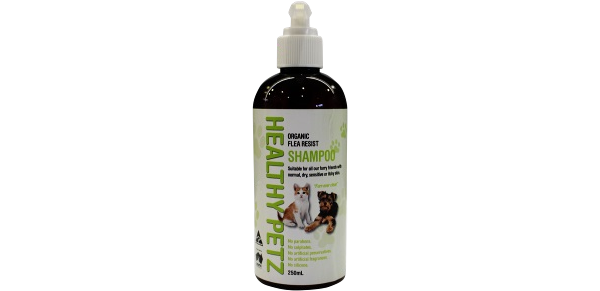 View of Natural Aid – Healthy Petz Flea Resist Shampoo 250mL