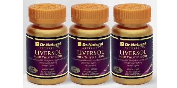 <strong> AstraGrace – (Dr.Natural) Liversol Milk Thistle 35000 180’s SET (60’s x 3)</strong>