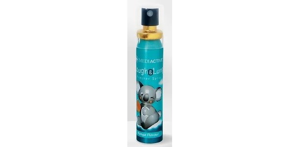 <strong> AstraGrace – (Mediactive) Cough & Lung Fresher Spray 25 ml – Mango Flavour </strong>