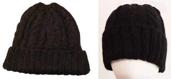 Alpaca Shop Australia – Alpaca Cable Thick Beanie – Black