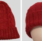 Alpaca Shop Australia – Alpaca Cable Thick Beanie – Red