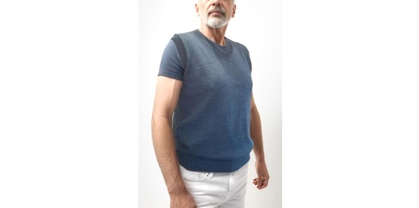 Alpaca Shop Australia – Alpaca Classic Vest Light – Royal Blue