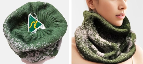 Alpaca Shop Australia – Alpaca Collar Neck Unisex Alaska – Green