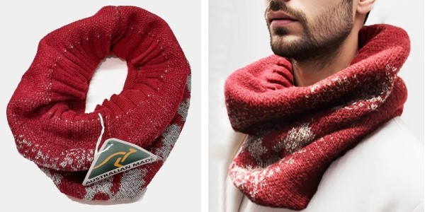 Alpaca Shop Australia – Alpaca Collar Neck Unisex Alaska – Red