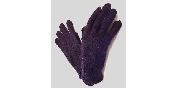 Alpaca Shop Australia – Alpaca Jacquard Gloves – Lilac