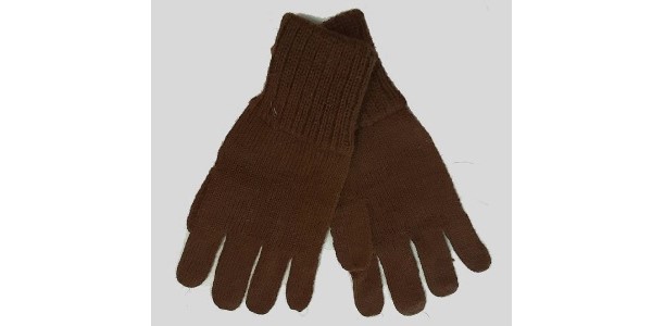 Alpaca Shop Australia – Alpaca Knit Men Gloves – Brown