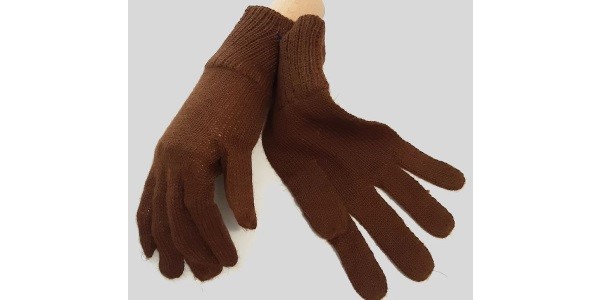 Alpaca Shop Australia – Alpaca Knit Men Gloves – Camel