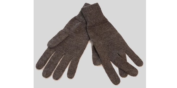 Alpaca Shop Australia – Alpaca Knit Men Gloves – Grey