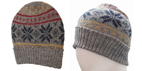 Alpaca Shop Australia – Alpaca Nordic Unisex Beanie – Grey