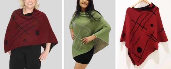 Alpaca Shop Australia – Alpaca Symmetrical & Reversible Poncho