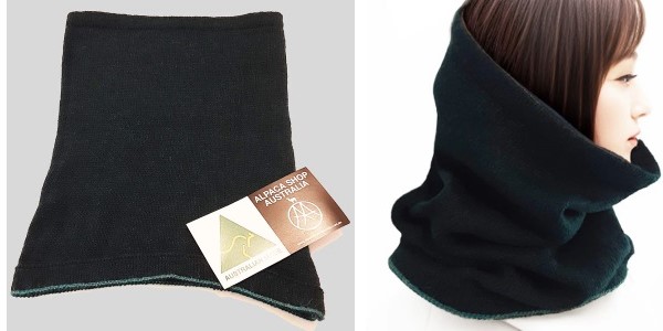 Alpaca Shop Australia – Brushed Alpaca Collar Neck Unisex Extra-Soft – Blue