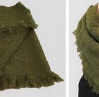 Alpaca Shop Australia – Unisex Smooth Alpaca Scarf Super Soft – Green Melange