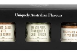 Australian Bush Spices – 3 Pack Mini Tomato Sauces & KP Relish 50 g