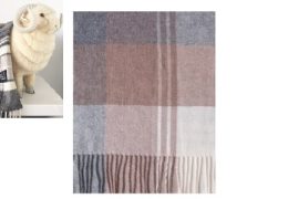 UGG Scarf – Merino Wool Scarf – Possum