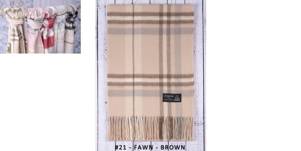 UGG Scarf – Premium Scarf – Fawn Brown SKU 21