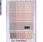 UGG Scarf – Premium Scarf – Pink Grey SKU 27