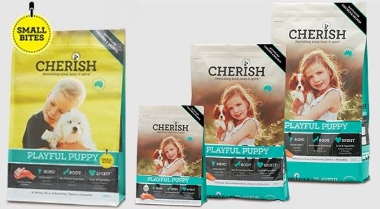 Cherish Pet Food – Playful Puppy