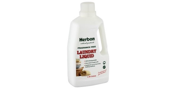 Herbon Natural Products – Laundry Liquid 1.25 Litre Fragrance Free