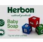 Herbon Natural Products – Baby Soap 75 gm Fragrance Free